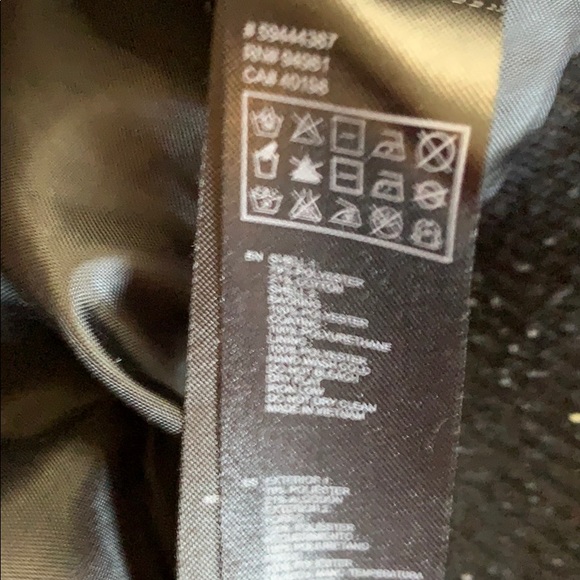 Black and white bomber/letter jacket size small - Picture 8 of 8